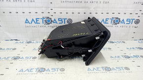 Перчаточный ящик, бардачок Jeep Cherokee KL 19-23 черный, 2 части, сломано крепление, царапины