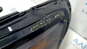Фара передняя левая в сборе Jeep Cherokee KL 19-23 LED, тычки
