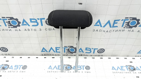 Подголовник 2 ряда центральный Ford Escape MK3 17-19 рест, ткань черная, серая строчка