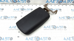 Подлокотник Ford Escape MK3 17-19 кожа черная, серая строчка, ржавый кронштейн, вмятина
