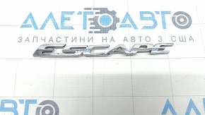 Эмблема надпись Escape двери багажника Ford Escape MK3 16-19 рест