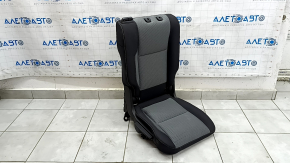 Rândul din spate de scaune 2 rând Ford Escape MK3 17-19 pânză negru-gri