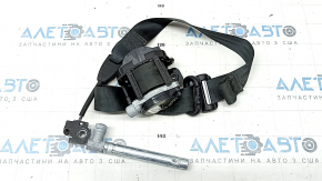 Centura de siguranță pasager cu întinzător Ford Escape MK3 13-17 negru, contact cu apa, pentru curățare chimică