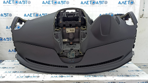 Торпедо передняя панель с AIRBAG Ford Escape MK3 17-19 рест, черн, сломана направляющая, ржавый пиропатрон