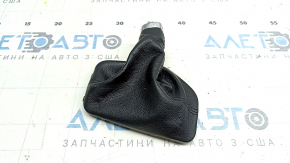 Чехол ручки КПП Jeep Cherokee KL 19-23 кожа черная