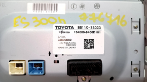 Monitor, afișaj, navigație Lexus ES300h ES350 13-14 zgârietură pe ecran