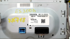 Monitor, afișaj, navigație Lexus ES300h ES350 13-14 zgârietură pe ecran