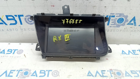 Monitor, afisaj, navigatie Lexus RX350 10-12 prerest, zgarieturi