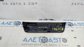 Накладка порога внешняя задняя левая Audi Q5 80A 18-23 черная, царапины