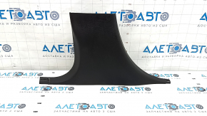 Decorație stâlp central stânga jos Jeep Grand Cherokee WK2 14-21 negru, zgârieturi