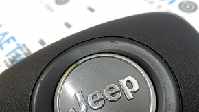 Подушка безопасности airbag в руль водительская Jeep Grand Cherokee WK2 14-18 черная, царапины, ржавый пиропатрон