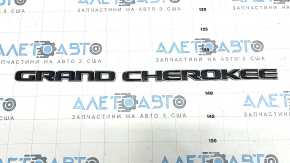 Emblema Grand Cherokee portiera fata stanga completa Jeep Grand Cherokee WK2 17-21 negru cu crom