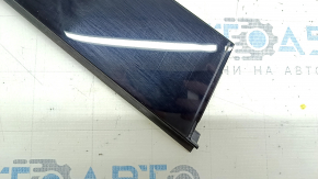 Накладка двери боковая задняя левая Audi Q5 80A 18-24 передняя, черный глянец, царапины
