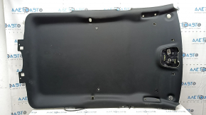Обшивка потолка Jeep Grand Cherokee WK2 18-22 черный, без люка, с микрофоном и плафонами, под чистку, надорвано крепление