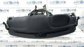Торпедо передняя панель с AIRBAG Jeep Grand Cherokee WK2 14-22 черная, с накладками