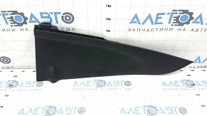 Decorație consola centrală lateral dreapta Jeep Grand Cherokee WK2 17-21 față, negru, zgârieturi
