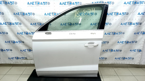 Дверь в сборе передняя левая Audi Q5 80A 18-24 keyless, белый LY9C