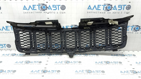Решетка радиатора grill Jeep Grand Cherokee WK2 17-22 в сборе соты хром, обрамление черный глянец