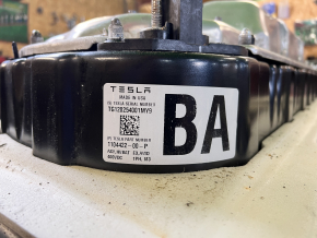 Pachet de baterii VVB complet Tesla Model 3 18-20 75 kWh AWD 35k, complet cu blocuri Li-ion 350V