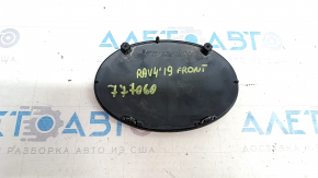 Эмблема переднего бампера Toyota Rav4 19-21 под радар, песок