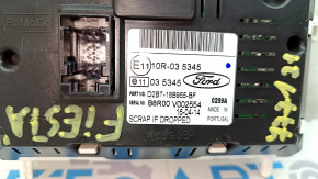Монитор, дисплей Ford Fiesta 11-19 царапины дисплея