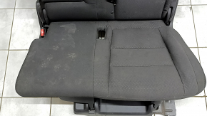 Заднее сидение левое Jeep Grand Cherokee WK2 18-22 ткань черная, под химчистку, с ремнем