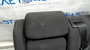 Заднее сидение левое Jeep Grand Cherokee WK2 18-22 ткань черная, под химчистку, с ремнем