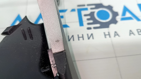 Накладка кнопок руля Jeep Grand Cherokee WK2 14-19 в сборе, потерта, трещины в креплениях