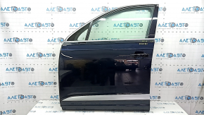 Дверь в сборе передняя левая Audi Q7 16-19 алюминий, keyless, доводчик, синий LC5M