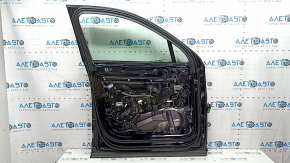 Дверь в сборе передняя левая Audi Q7 16-19 алюминий, keyless, доводчик, синий LC5M