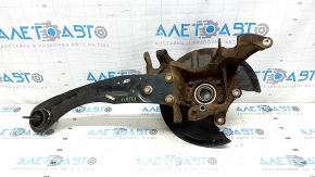 Цапфа со ступицей задняя левая Ford Escape MK3 17-19 АWD с рычагом, с кожухом, с датчиком ABS, ржавая