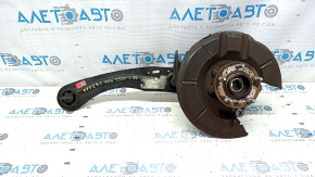 Цапфа со ступицей задняя правая Ford Escape MK3 17-19 АWD с рычагом, с кожухом, с датчиком ABS, ржавая