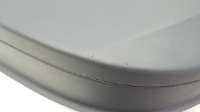 Carton pentru portiera spate stanga Audi Q7 16-19 piele maro, insert lemn, BOSE, cap, zgarieturi
