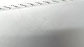 Garnitura portiera fata dreapta Audi Q7 16-19 negru, jos piele neagra, cotiera piele maro, inserare Alcantara neagra, Bose, sub perdea cu maner si suprapunere neagra lucioasa, lovituri,