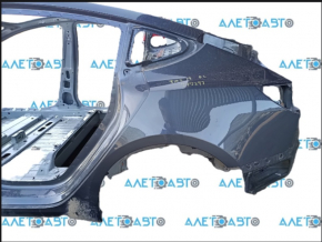 Четверть крыло задняя левая Tesla Model 3 18- на кузове, графит PMNG