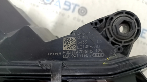 Фара передняя правая в сборе Audi Q5 80A 18-20 LED, царапины, нет одного крепления