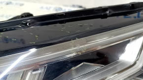 Фара передняя правая в сборе Audi Q5 80A 18-20 LED, царапины, нет одного крепления