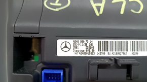 Монитор, дисплей, навигация Mercedes CLA 14-19 воздух по кромке, царапины