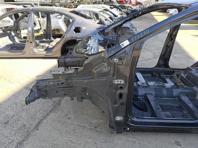 Четверть передняя левая Ford Escape MK3 17-19 рест, на кузове, графит, ржавая