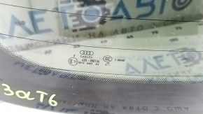 Стекло заднее двери багажника Audi Q7 16-26 тонировка, подогрев, обрезан провод