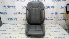 Tapiterie scaun pasager din piele Audi Q5 80A 18-24, bej, incalzita, necesita curatare, cip oxidat, sarma taiata