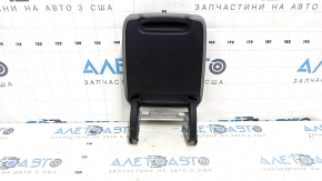 Подлокотник центральной консоли Audi Q5 80A 18-20 кожа серая, строчка серая, выдвижной, царапина