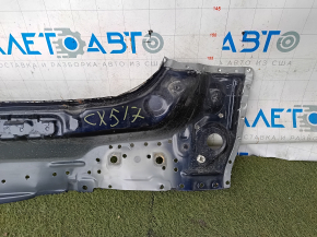 Задняя панель Mazda CX-5 17-24 в сборе 2 части под BSM, отпилена, синяя