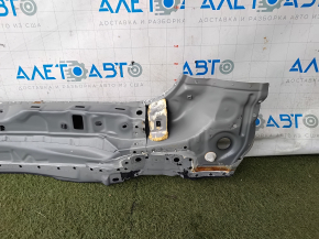 Задняя панель Mazda CX-5 17-24 в сборе 2 части под BSM, отпилена, синяя