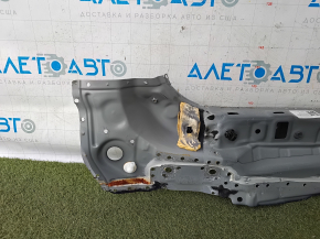 Задняя панель Mazda CX-5 17-24 в сборе 2 части под BSM, отпилена, синяя