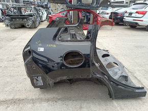 Sfert de aripă spate dreapta Jeep Cherokee KL 19-23 pe caroserie, negru