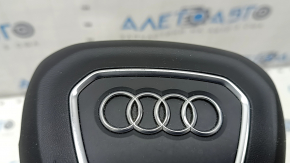 Airbag in volan sofer Audi Q7 16-20 negru, crom uzat