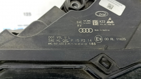 Фара передняя левая в сборе Audi Q7 16-19 LED, потрескан лак