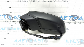 Зеркало боковое левое в сборе Audi Q7 16-19 15+4 пинов, подогрев, автоскладывание, поворотник, автозатемнение, камера, BSM, синее