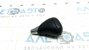 Ручка КПП Lexus ES300h ES350 13-15 кожа черная с хромом, затерта кожа